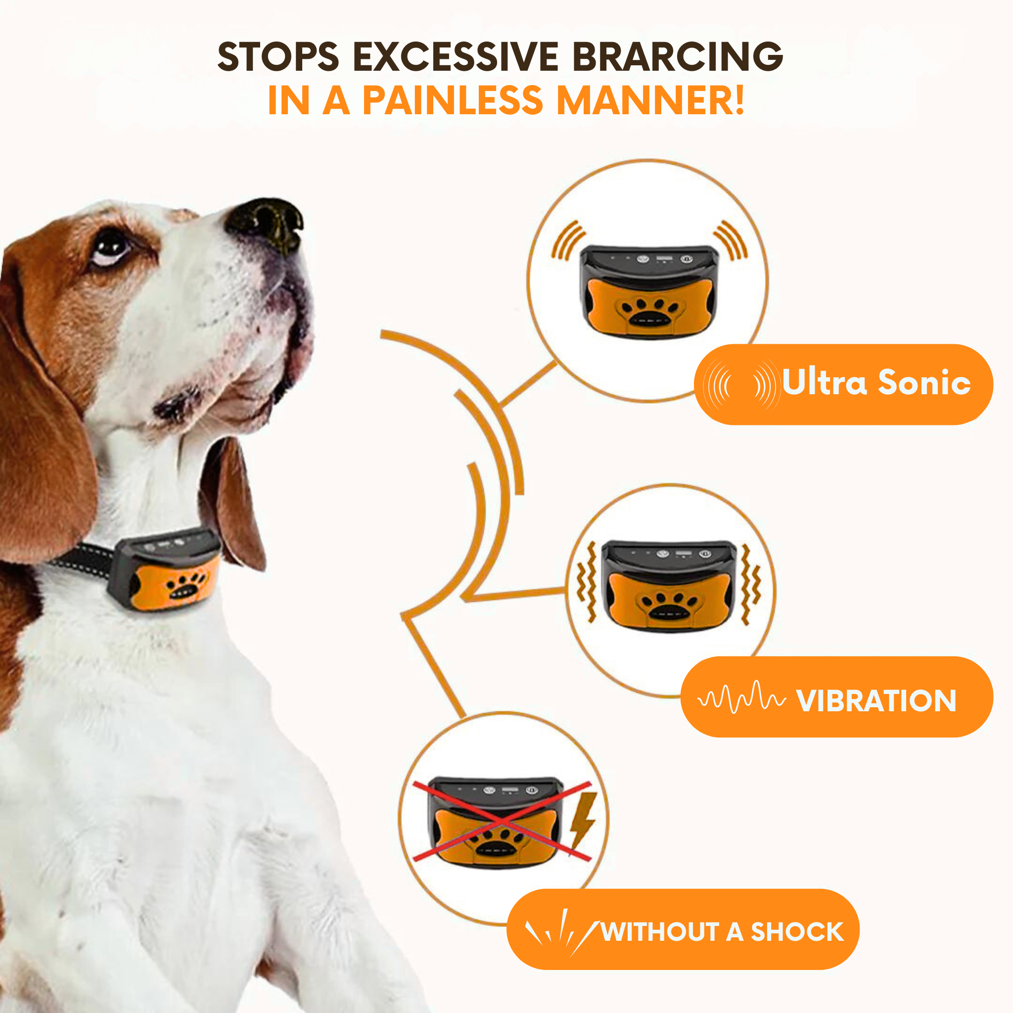 How does anti bark collar work hotsell